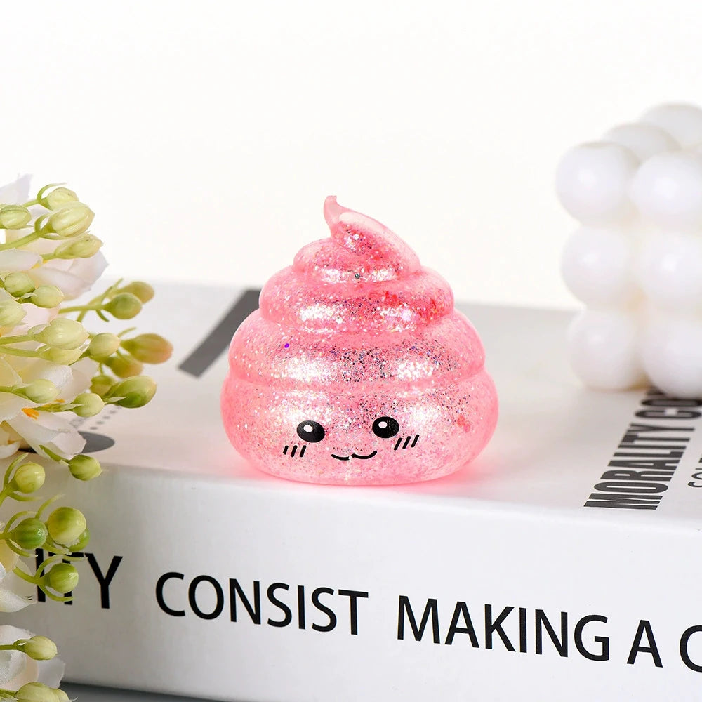 Poo Stress Ball – Squishy Fidget Stress Relief Toy for Adults
