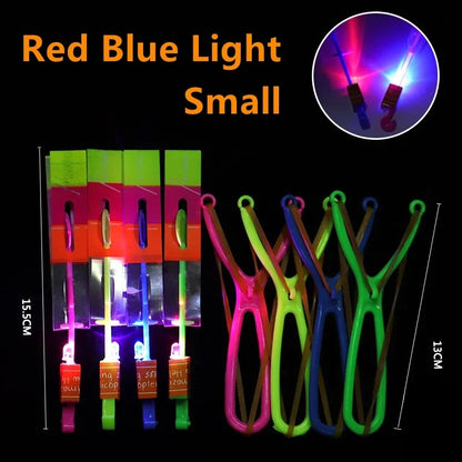 LED Flying Toy – Flashing Light-Up Party Toy