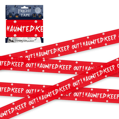 Halloween Warning Tape – Skull Design Spooky Party Decoration
