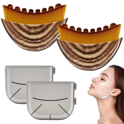 Lymphatic Drainage Face Brush – Soft Bristle Facial Massage Tool