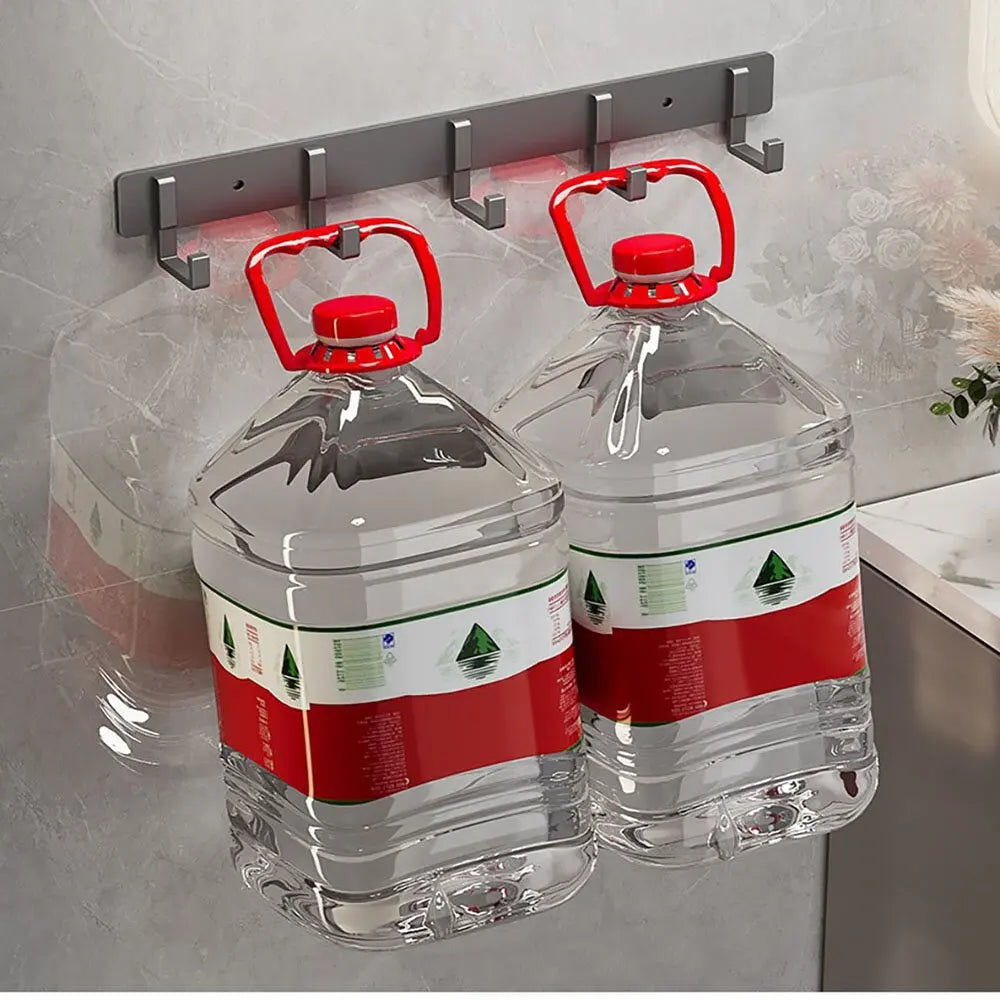 Adhesive Wall Hooks – No Drill Stainless Steel Towel & Robe Hanger