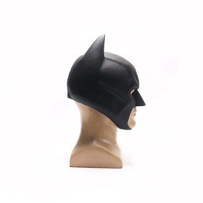 Bat Mask for Men – Latex Cosplay Headgear for Halloween Parties