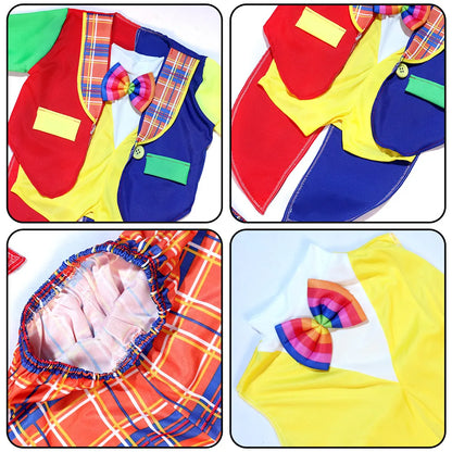 Kids Joker Costume Jumpsuit for Halloween & Carnival