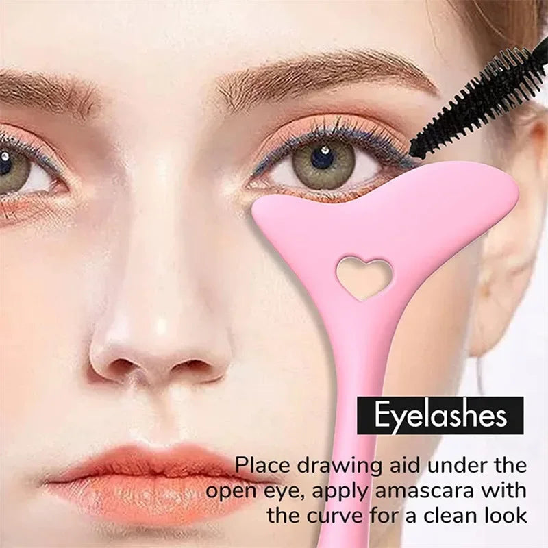 Eyeliner Stencil – Reusable Silicone Winged Eyeliner Makeup Tool