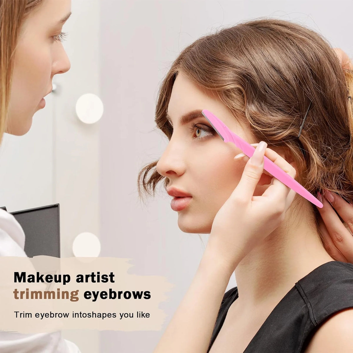 Eyebrow Razor with Protective Cover – Easy Facial Hair Trimmer