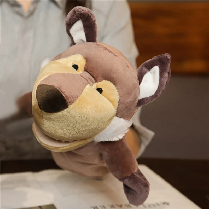 Hand Finger Puppets Plush Cartoon Toys for Kids and Family Play