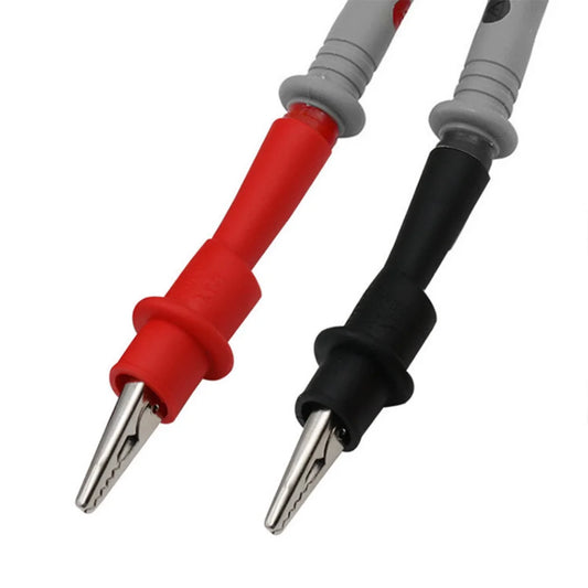 Multimeter Test Clips 10A 1000V Red & Black Clamp Set