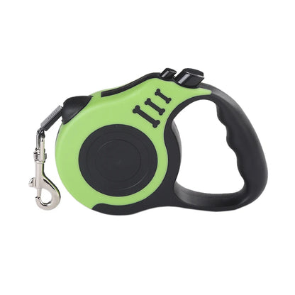 Retractable Dog Leash for Small Dogs & Cats – 3M or 5M Nylon Lead