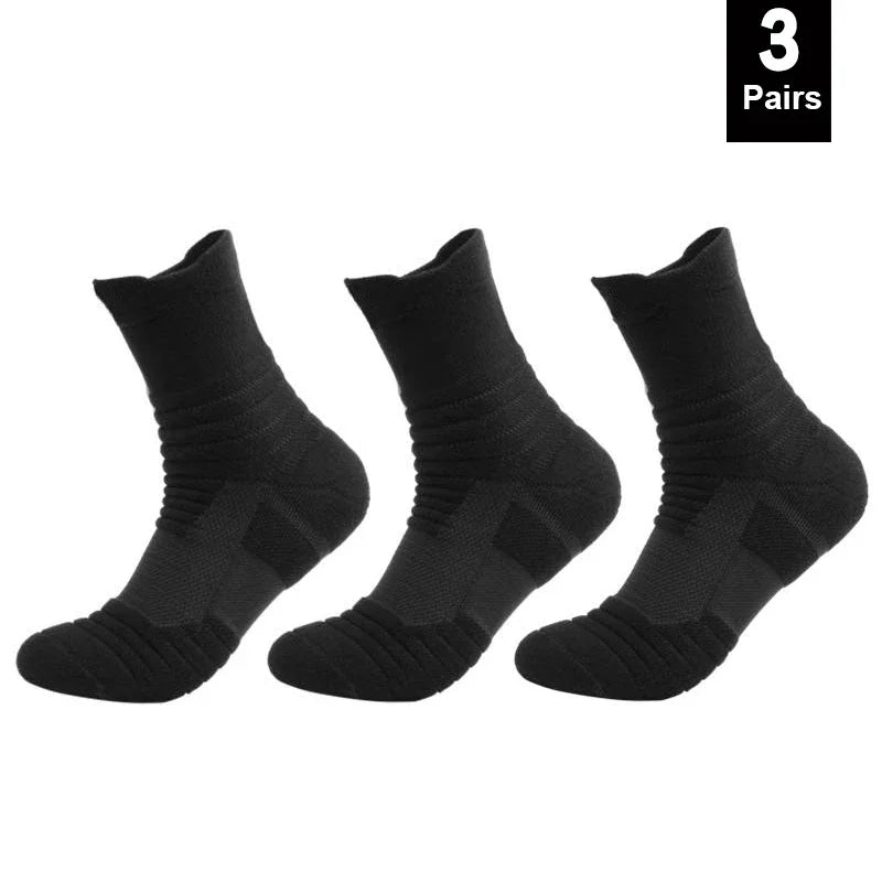 Men's Soccer Socks – Breathable Anti-Slip Sports Socks EU 39-45