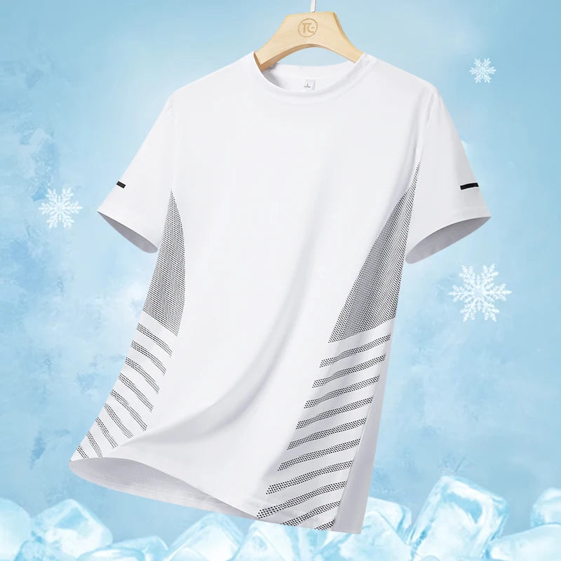 Men's Running Shirt – Quick Dry Breathable Sports T-Shirt