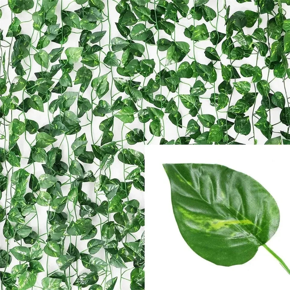 Artificial Ivy Garland – Green Hanging Vine for Home & Party Decor
