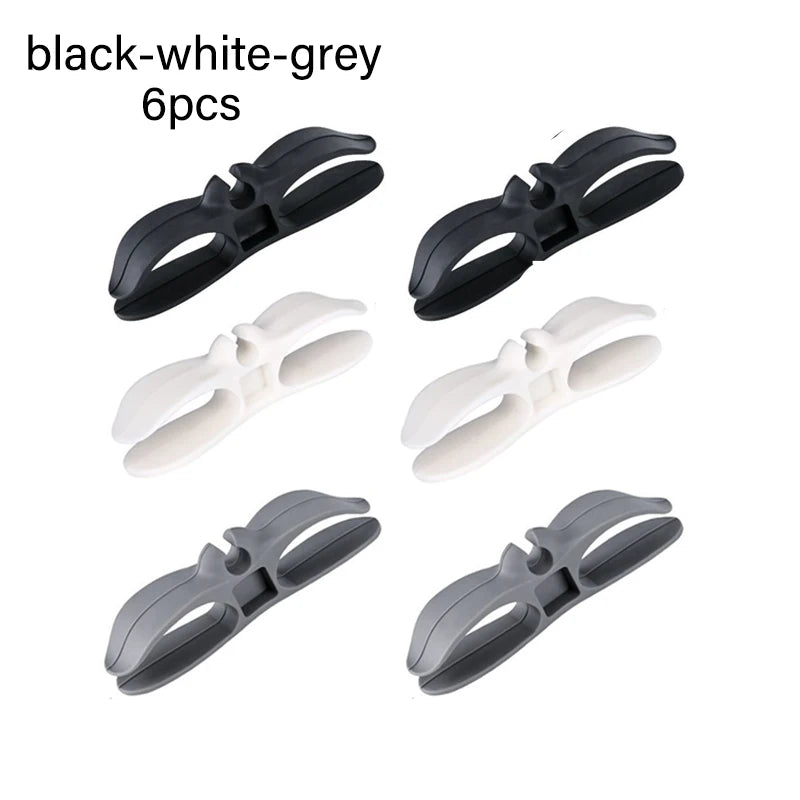 Cable Organizer, Traceless Cord Holder for Home & Kitchen Storage