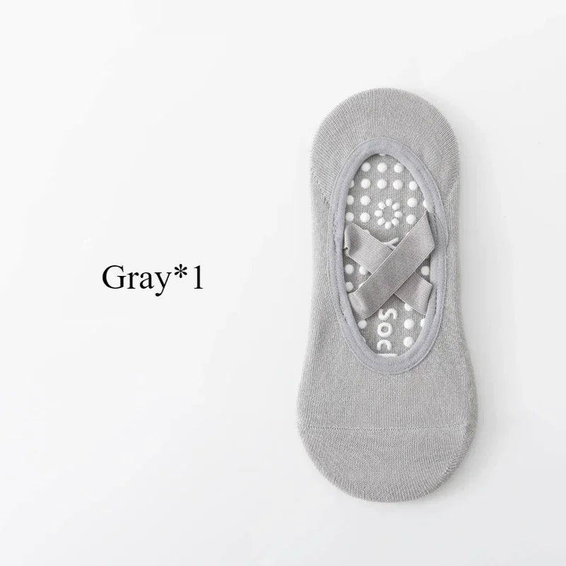 Women’s Yoga Grip Socks Silicone Anti-Slip