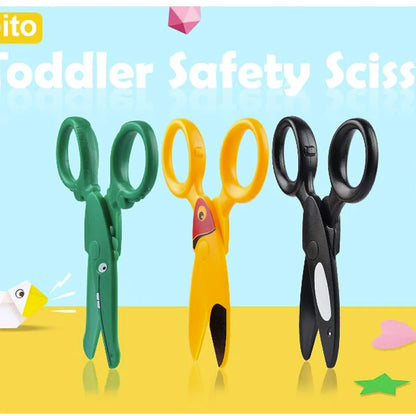 Preschool Safety Scissors – Kids Art & Craft Cutting Tool