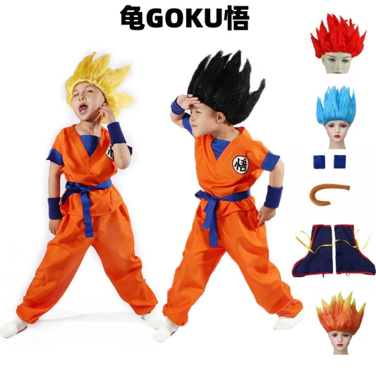 Kids Anime Cosplay Costume – Martial Arts Dress-Up Outfit