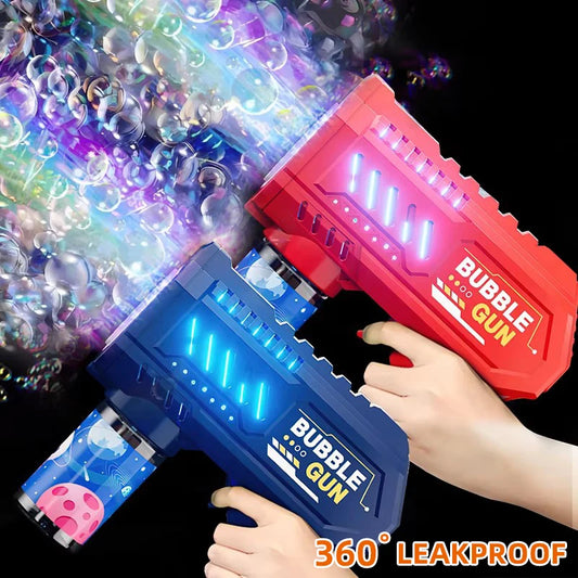 Automatic Bubble Gun for Kids – Rocket Bubble Blower Toy