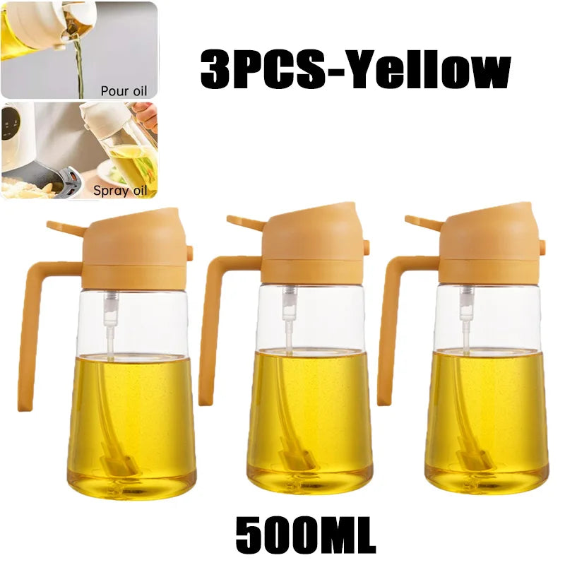 Oil Spray Bottle for Cooking, BBQ, Baking and Roasting