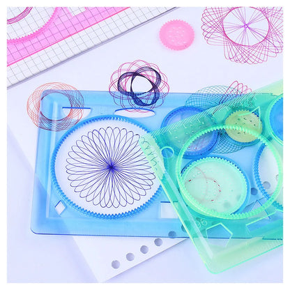 Spirograph Drawing Set – Geometry Stencils for Creative Art