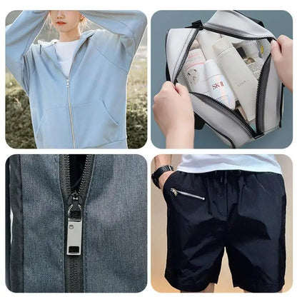 Replacement Zipper Pull – Detachable Repair Tabs for Clothes & Bags