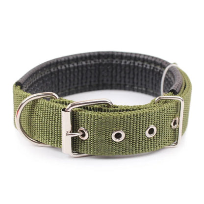 Nylon Dog Collar – Solid Breakaway Collar for Dogs
