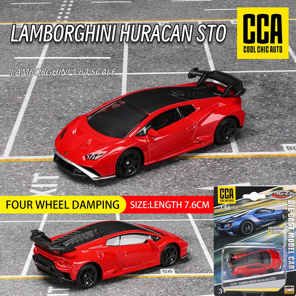 CCA 1:64 BMW M4 Z4 M850I M4 GT3 Exquisite Hanging Model Classic Car Static Car Model Alloy Die-Casting Car Model Collection Gift