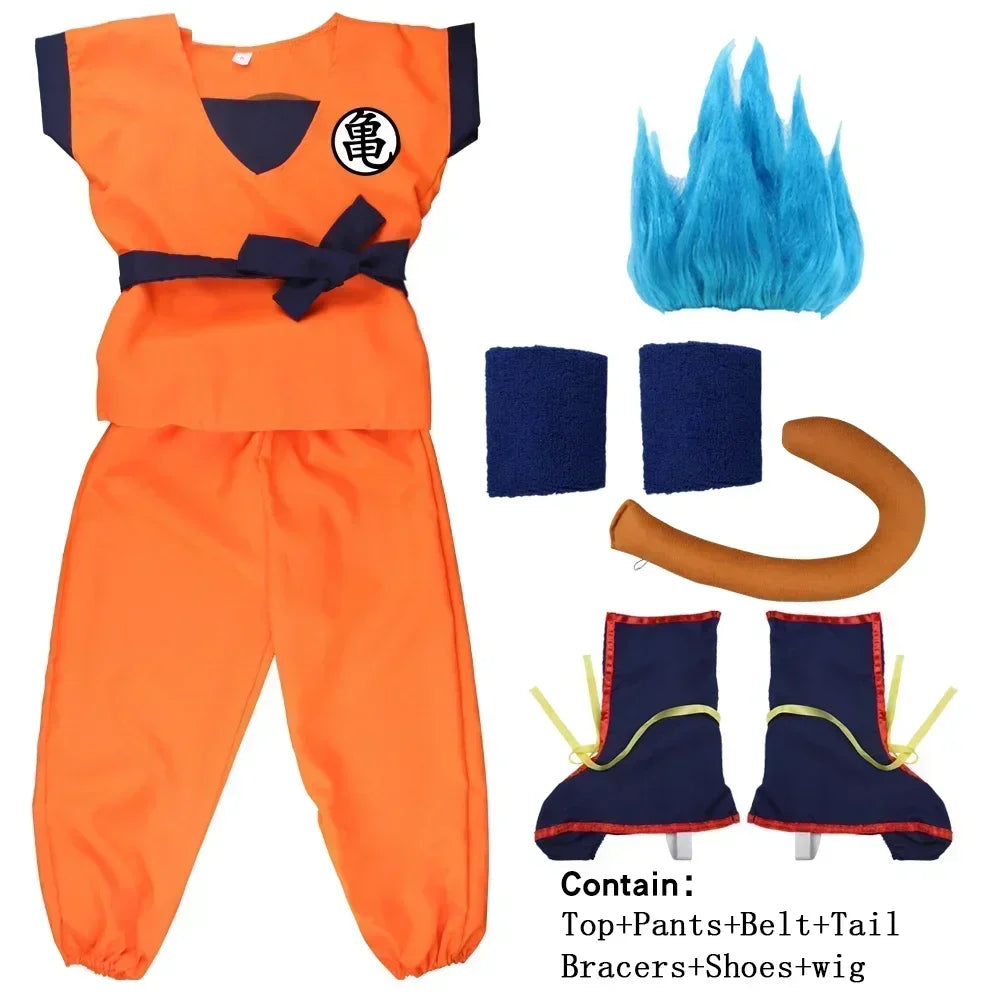 Anime Martial Arts Costume – Kids & Adult Cosplay Outfit