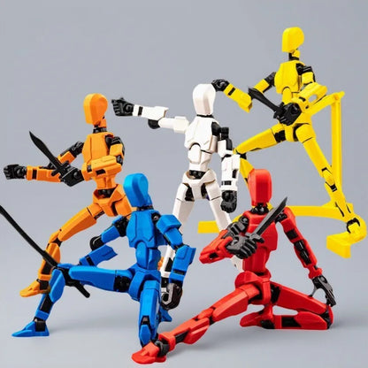 Robot Action Figure – Multi-Jointed Movable Model Toy