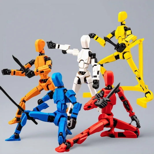 Robot Action Figure – Multi-Jointed Movable Model Toy