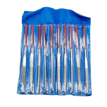 Diamond Needle File Set – 10-Piece Mini Files for Craft and Metalwork