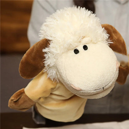 Hand Finger Puppets Plush Cartoon Toys for Kids and Family Play