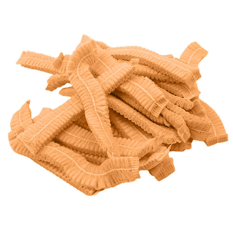 Disposable Shower Caps – 100 Pack Elastic Hair Covers