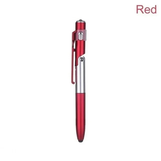 Multifunction Ballpoint Pen with LED Light and Phone Holder
