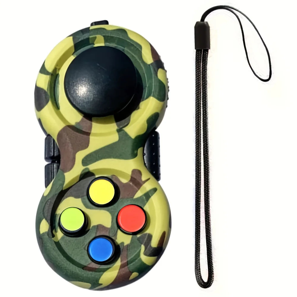 Fidget Pad – 8-in-1 Handheld Sensory Fidget Toy