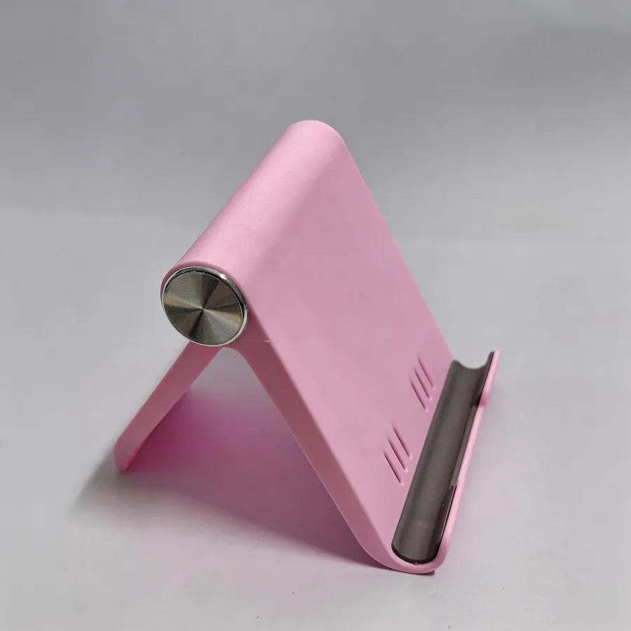 Adjustable Phone Stand with Foldable Portable Desktop Design