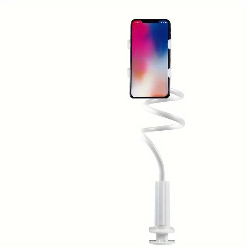 Flexible Phone Holder – Long Arm Gooseneck Bedside Clamp