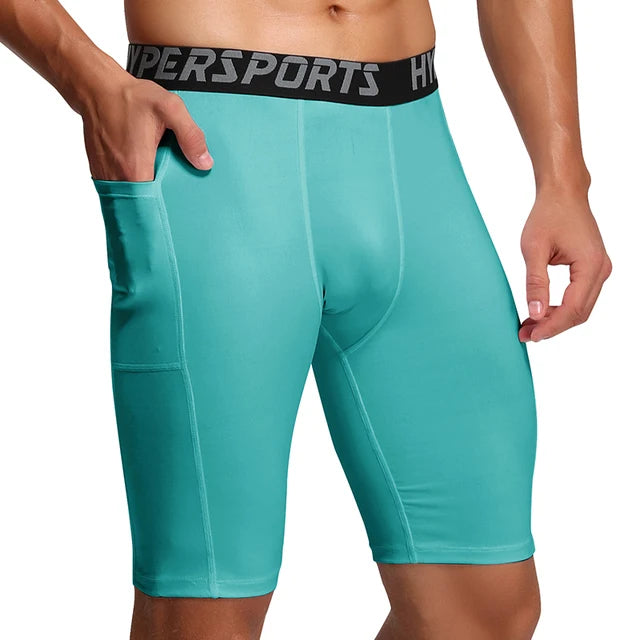 Men's Compression Shorts for Running Gym Workout and Training
