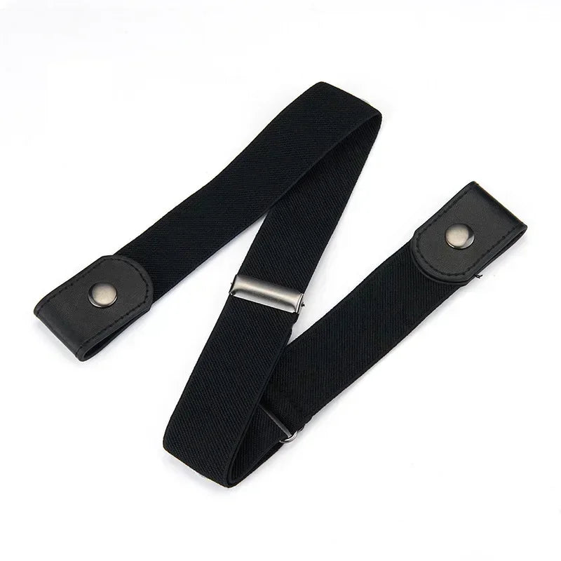 Buckle Free Belt Adjustable Elastic Waist Belt for Jeans and Pants