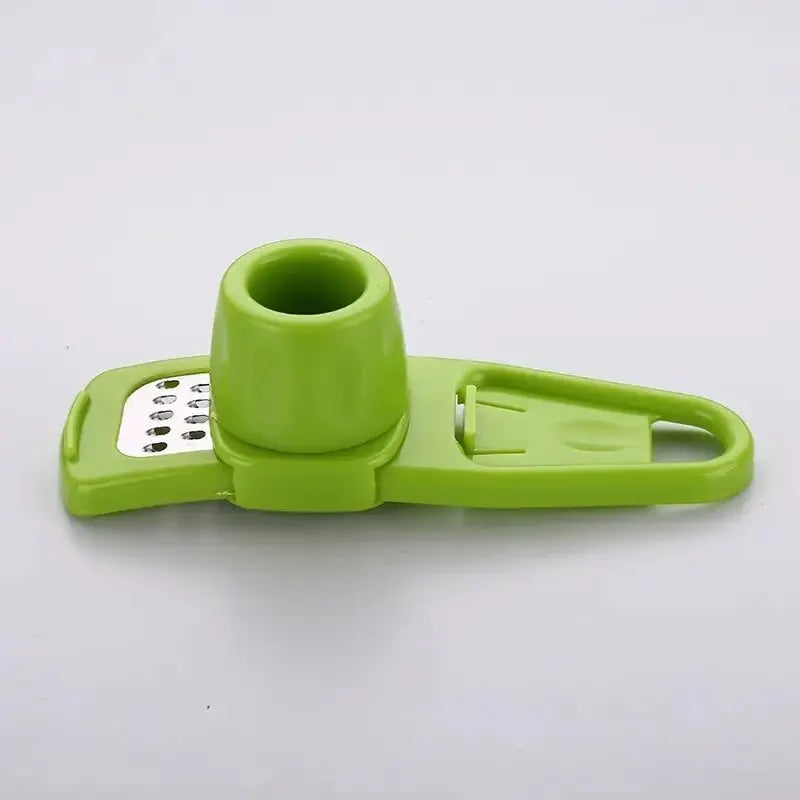 Manual Garlic Press – Mini Garlic Grinder and Mashing Tool