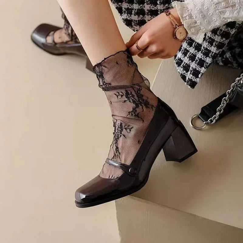 Women’s Lace Ankle Socks