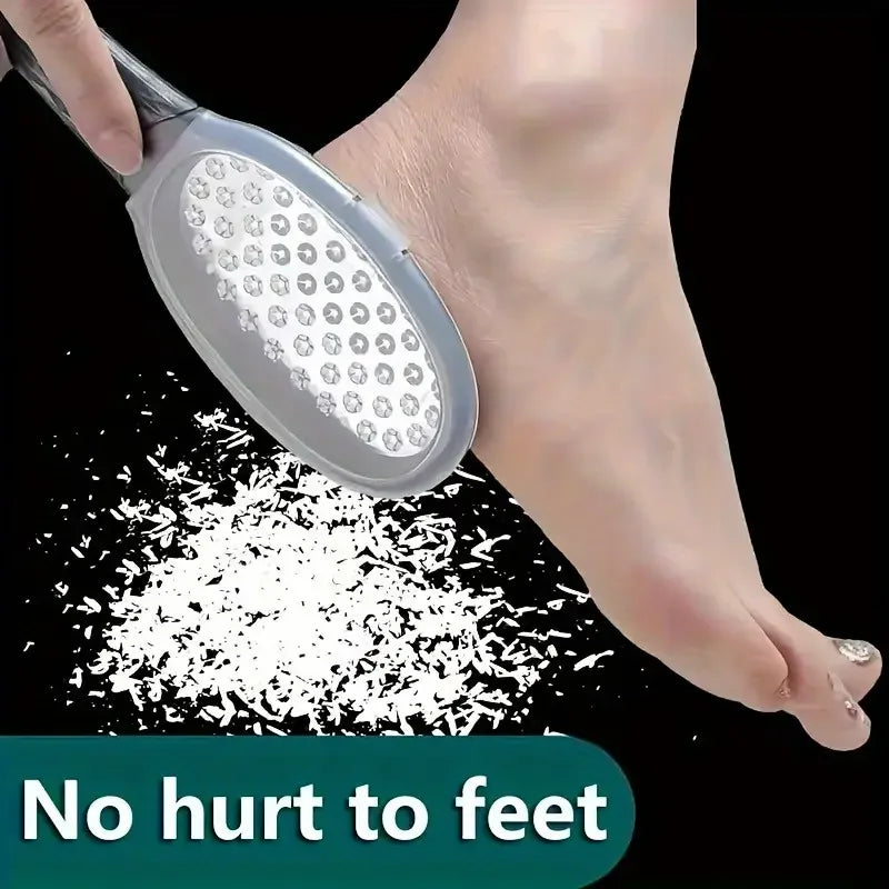Stainless Steel Foot File – Coarse & Fine Grit Pedicure Rasp