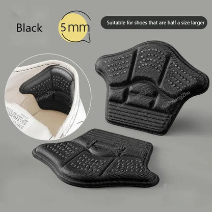 Heel Cushion Inserts for Shoes with Anti-Wear Heel Protection