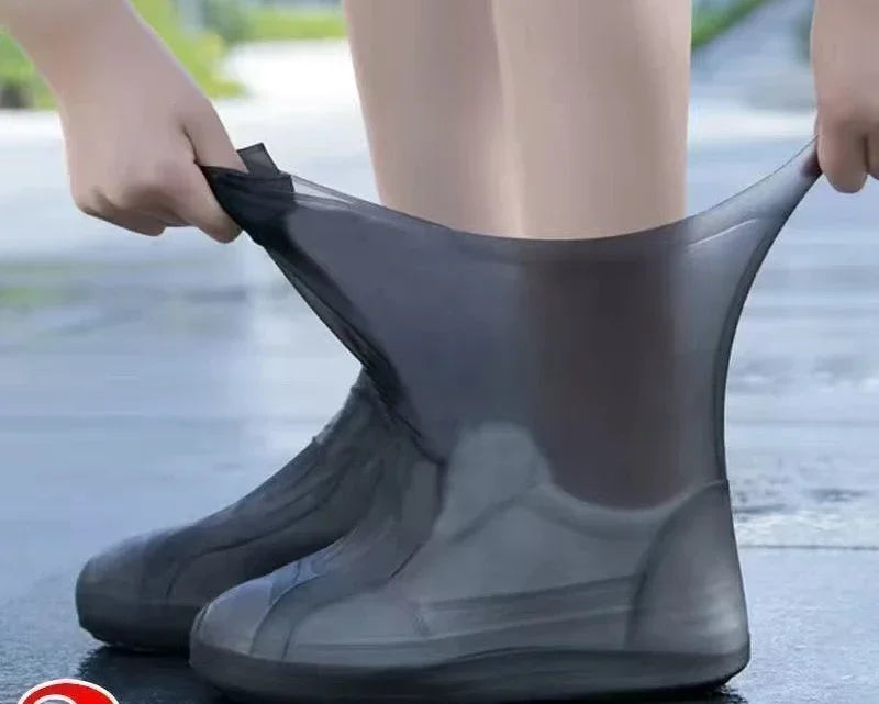 Waterproof Shoe Covers Reusable Rain Overshoes for Adults