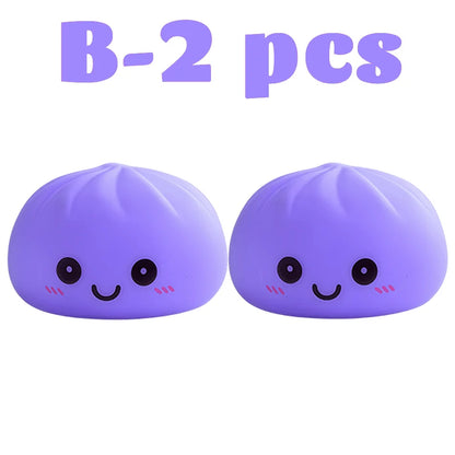 Dumpling Night Light, 8cm LED Cute Desktop Lamp