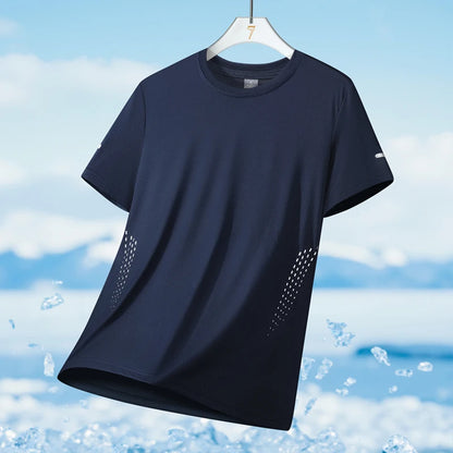 Men's Running Shirt – Quick Dry Breathable Sports T-Shirt