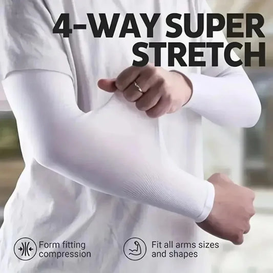 Cooling Arm Sleeves for UV Protection, Sports & Outdoor Activities