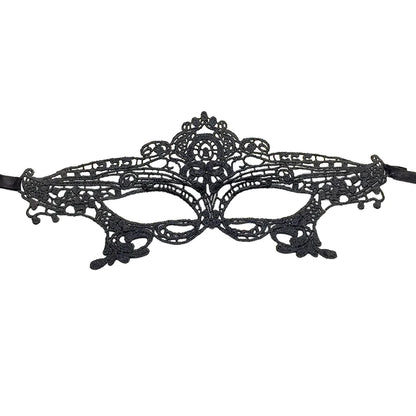 Lace Masquerade Eye Mask – Venetian Halloween Costume Accessory