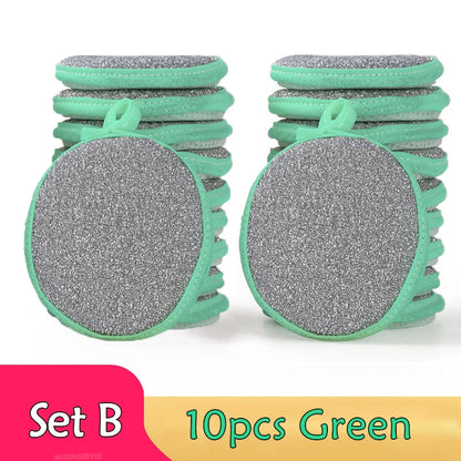 Double-Sided Dishwashing Sponge for Pots, Pans and Kitchen Cleaning