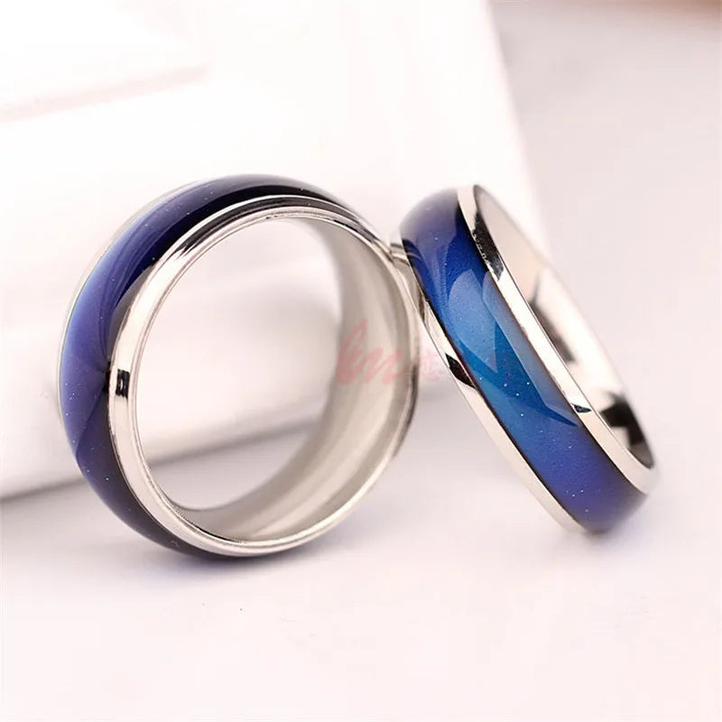 Mood Ring Color Changing Stainless Steel Temperature Ring