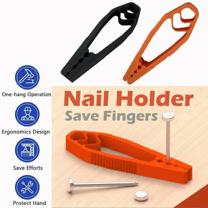 Nail Holder Tool for Woodworking and Finger Protection