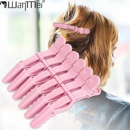 6PCS Alligator Hair Clips – Salon Hair Sectioning & Styling Clips